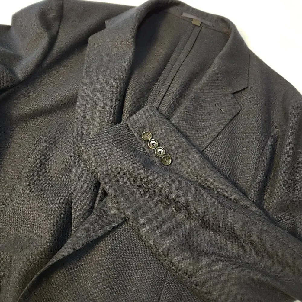 J. Crew Ludlow Slim-fit suit jacket in English cotton-wool BH230 Navy, Size 42R